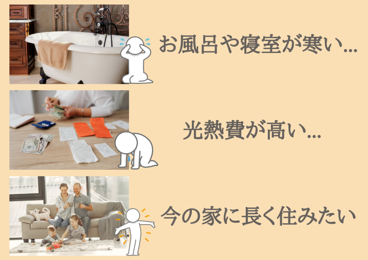 お家に対するお悩み