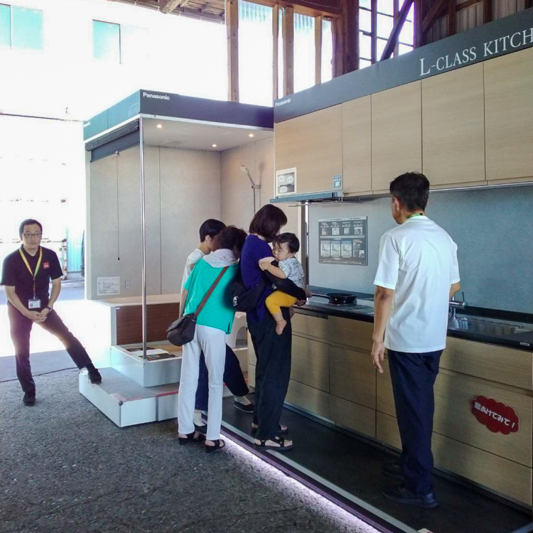 リフォームブース実物展示