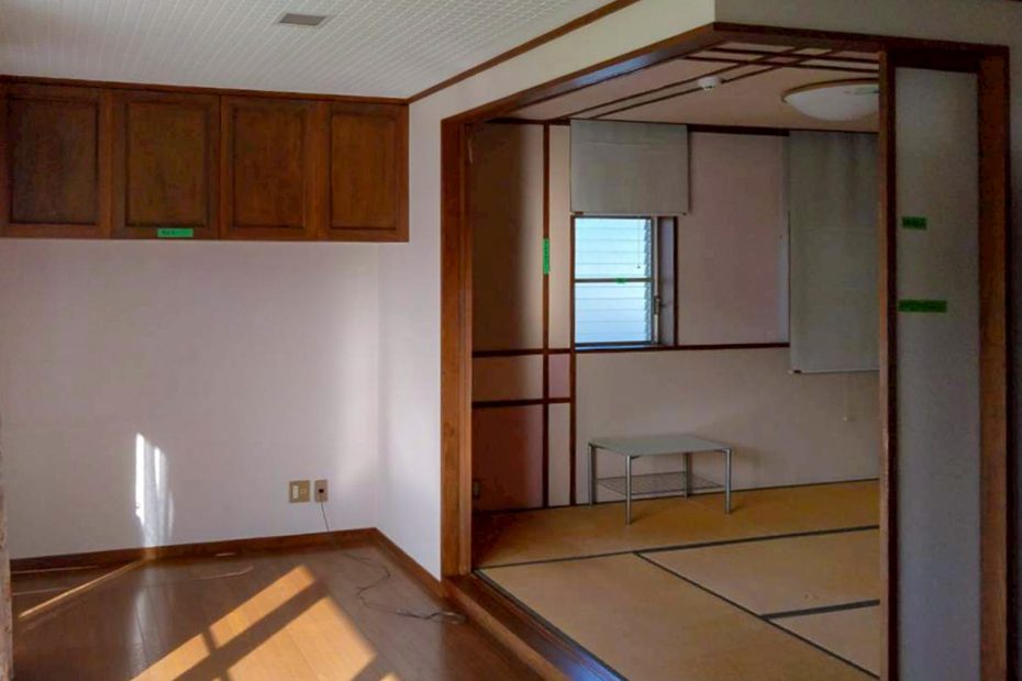 工事前の室内のようす（リフォーム前）
