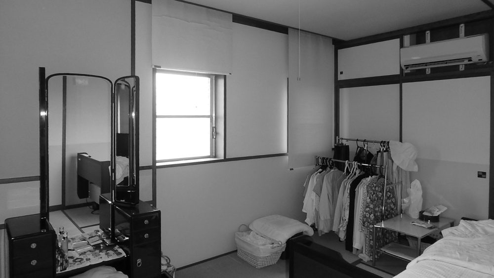 越前市 リフォーム前 寝室 和室 古い内装